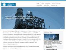 Tablet Screenshot of perennialpower.net
